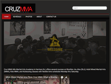 Tablet Screenshot of cruzmma.com